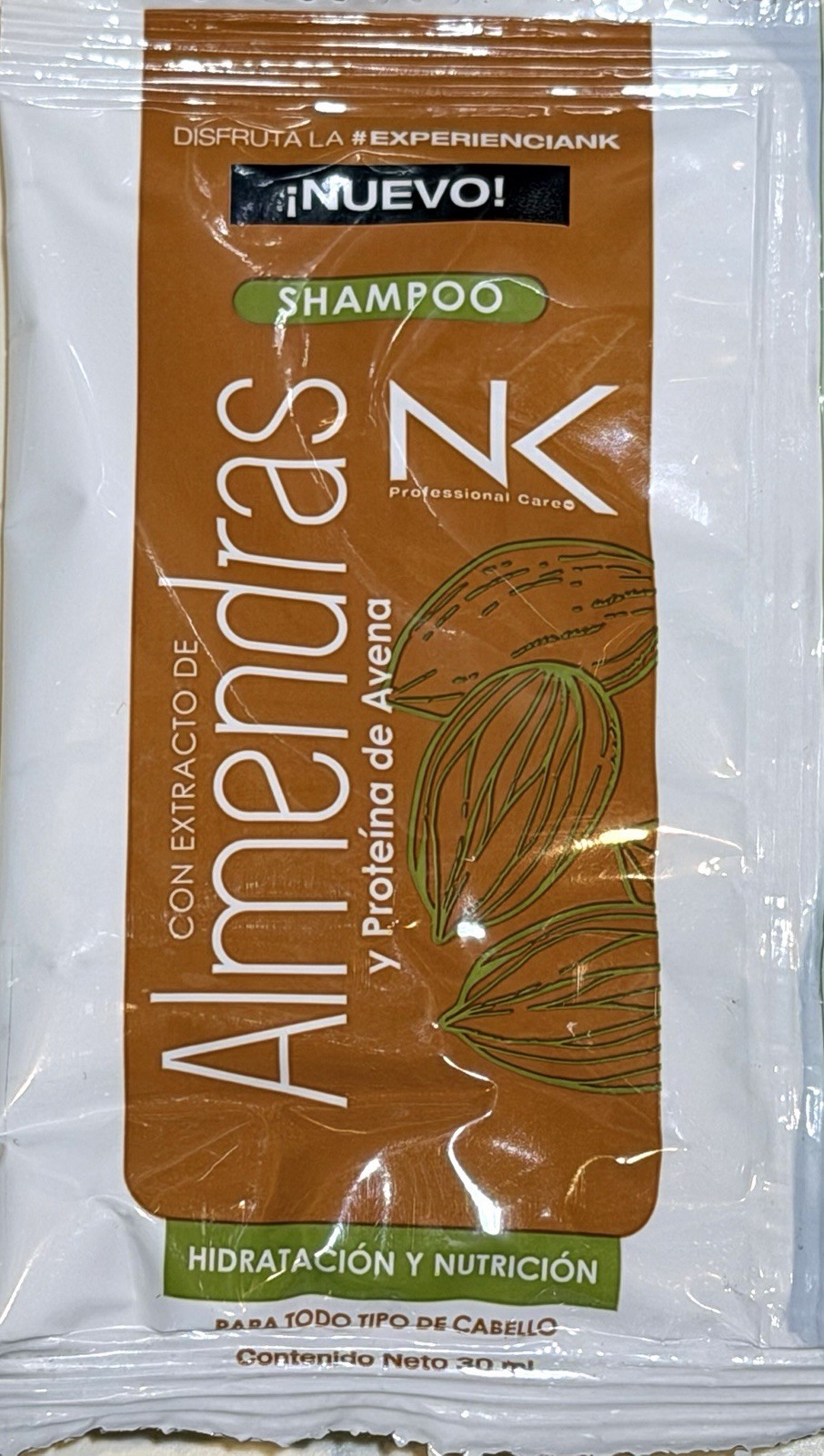 NK Professional Care Keratin Hair Straightener Kit 950ml + Repair Ampoules