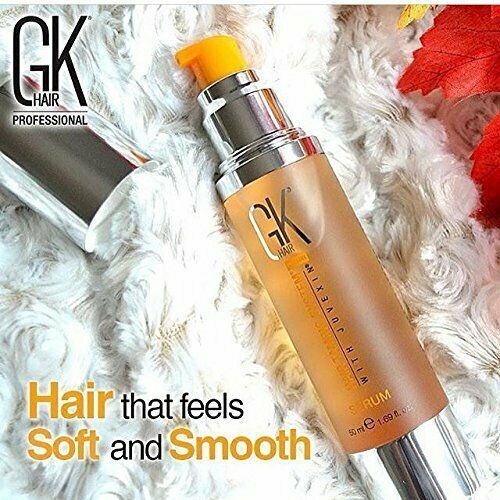 GK HAIR The Best Smoothing Keratin Hair Treatment & Organic Argan Oil Hair Serum