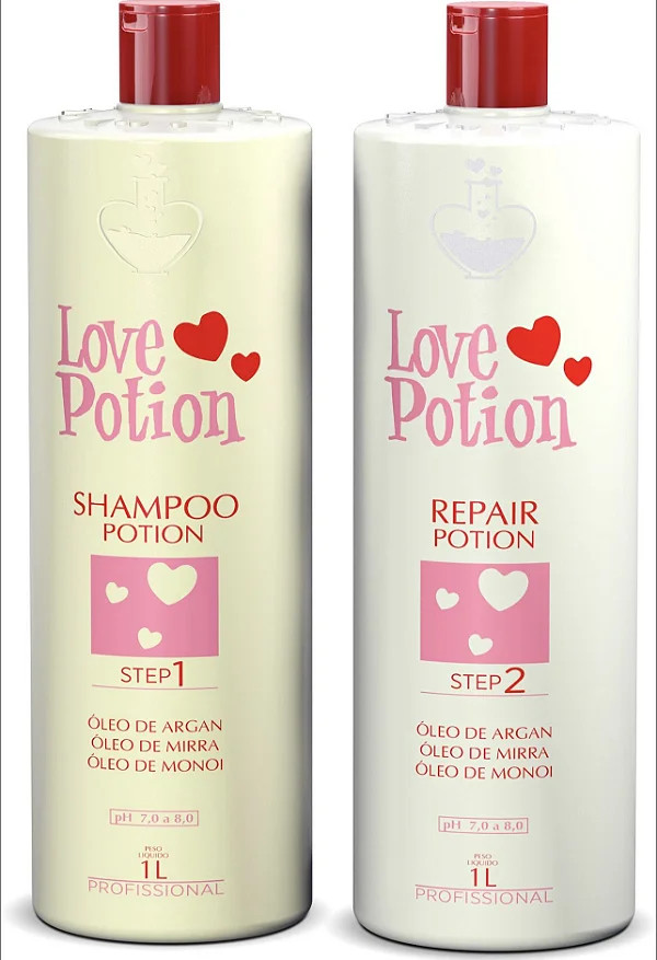 Brazilian Keratin Love Potion Repair Kit (Includes Shampoo + Repair Formula)