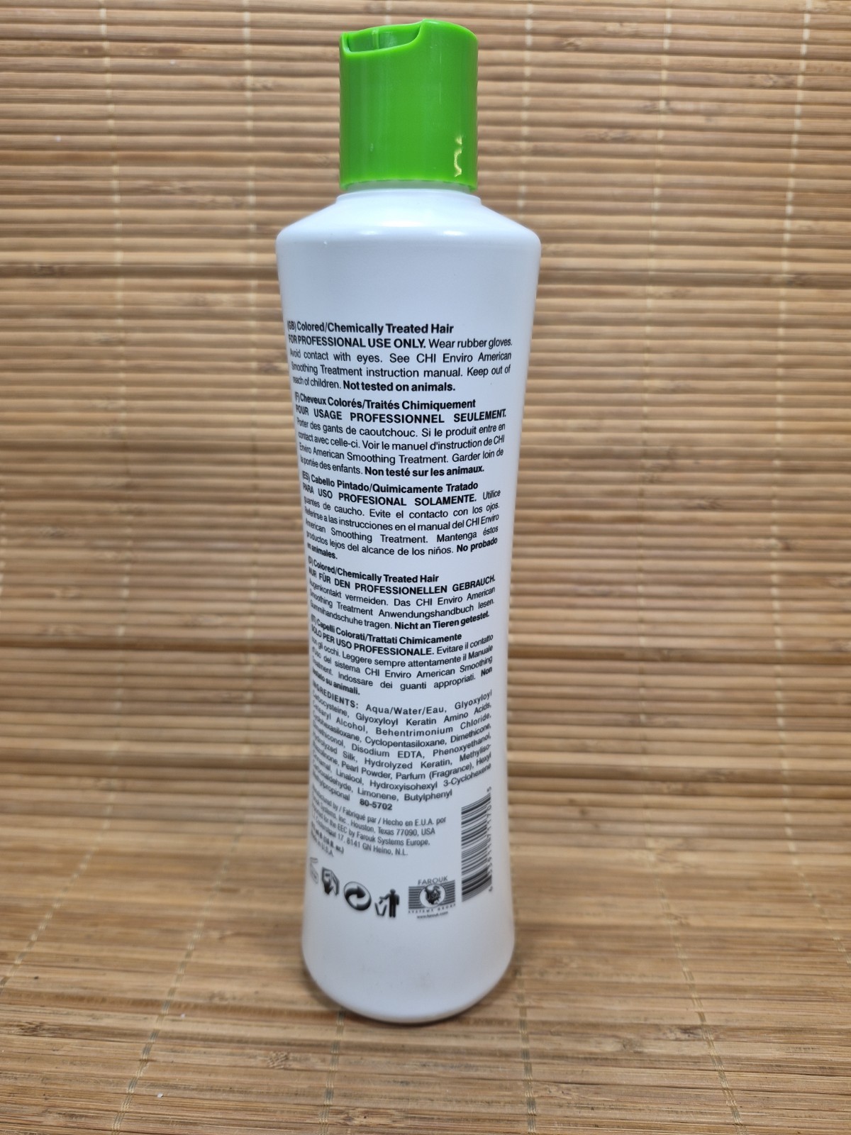 CHI enviro™ Smoothing Treatment ~ Colored / Chemically Treated Hair 16 oz Sealed