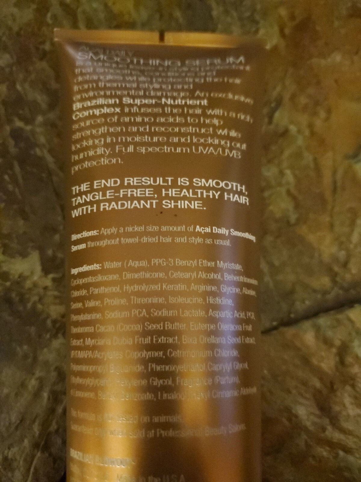Brazilian Blowout Acai Daily Smoothing Serum, 8 Oz