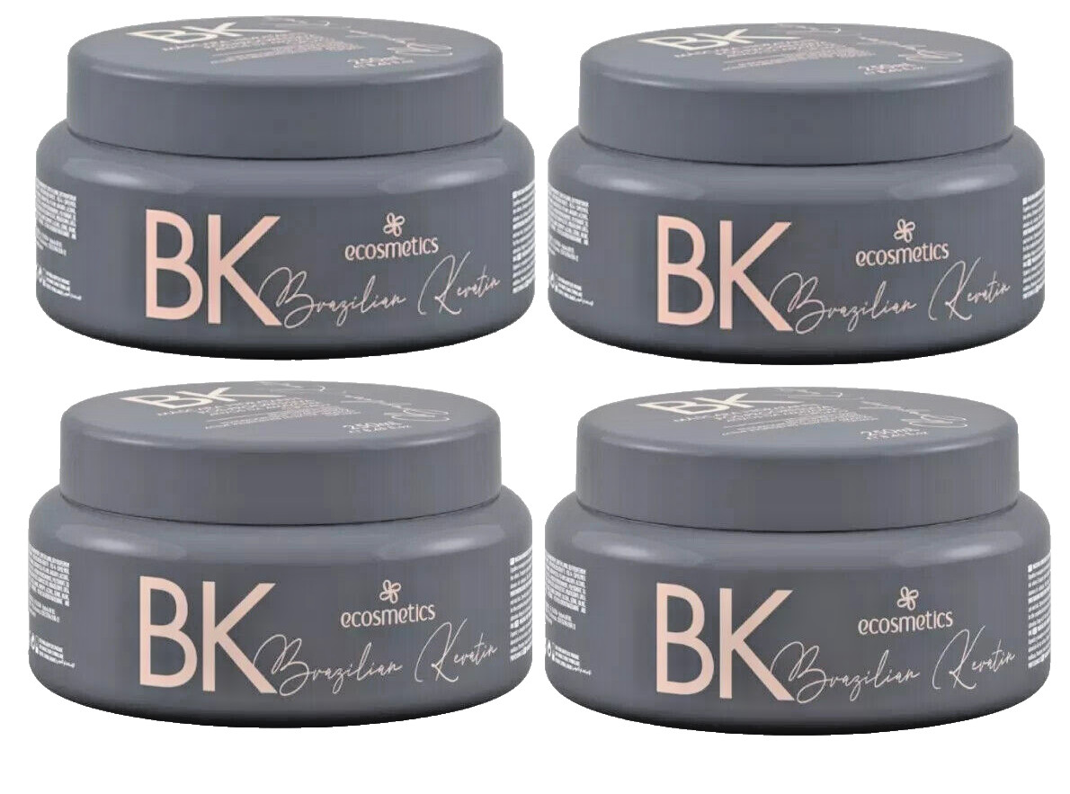 Kit Ecosmetics Mask Keratin Moisturizing With 4 Units – 250mL