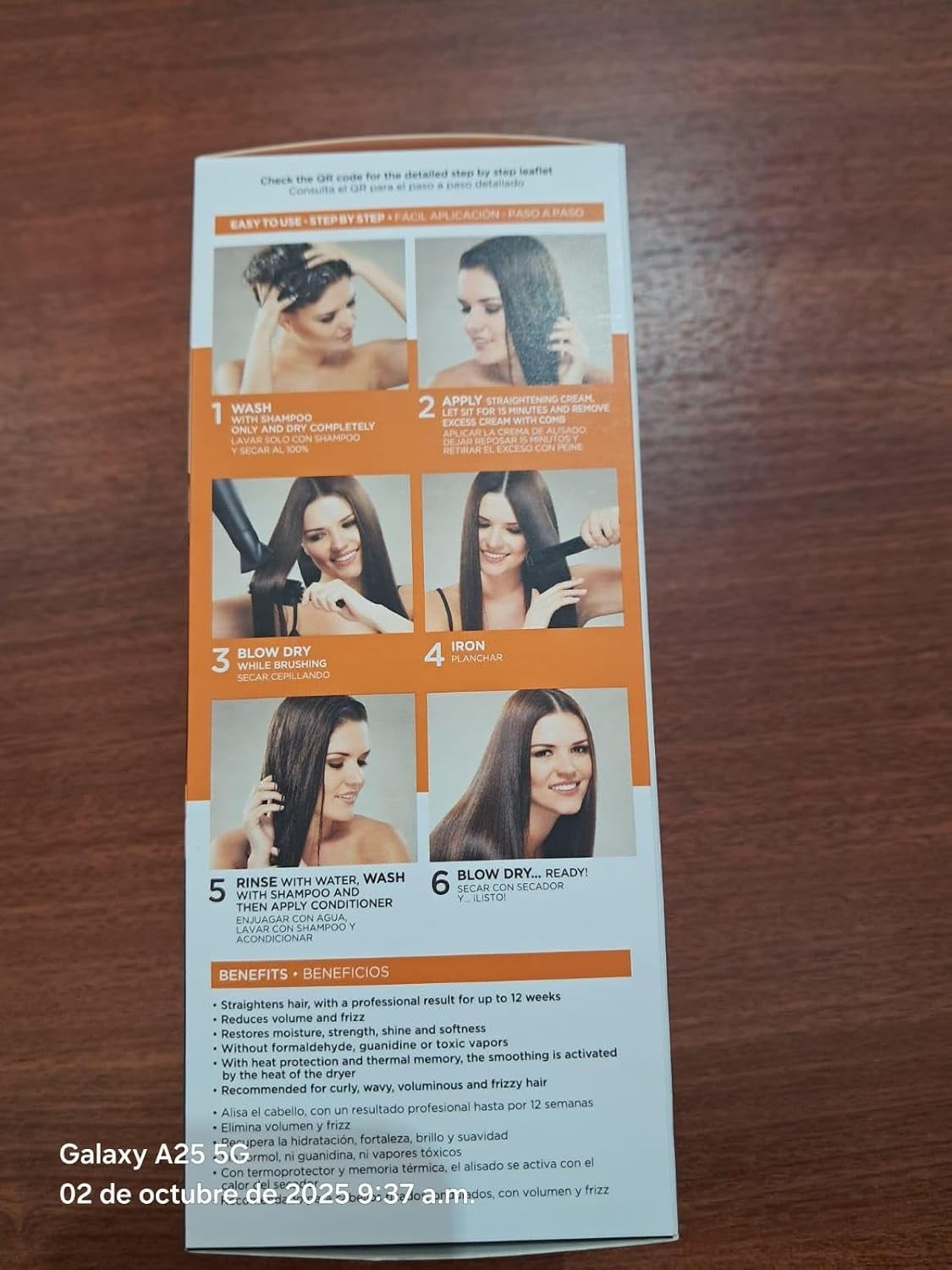 Brazilian Straightening Kit 12 Weeks of Home Use Professional with Organic Argan