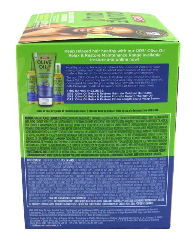 Ors Olive Oil Curl Stretching Texturizer Kit