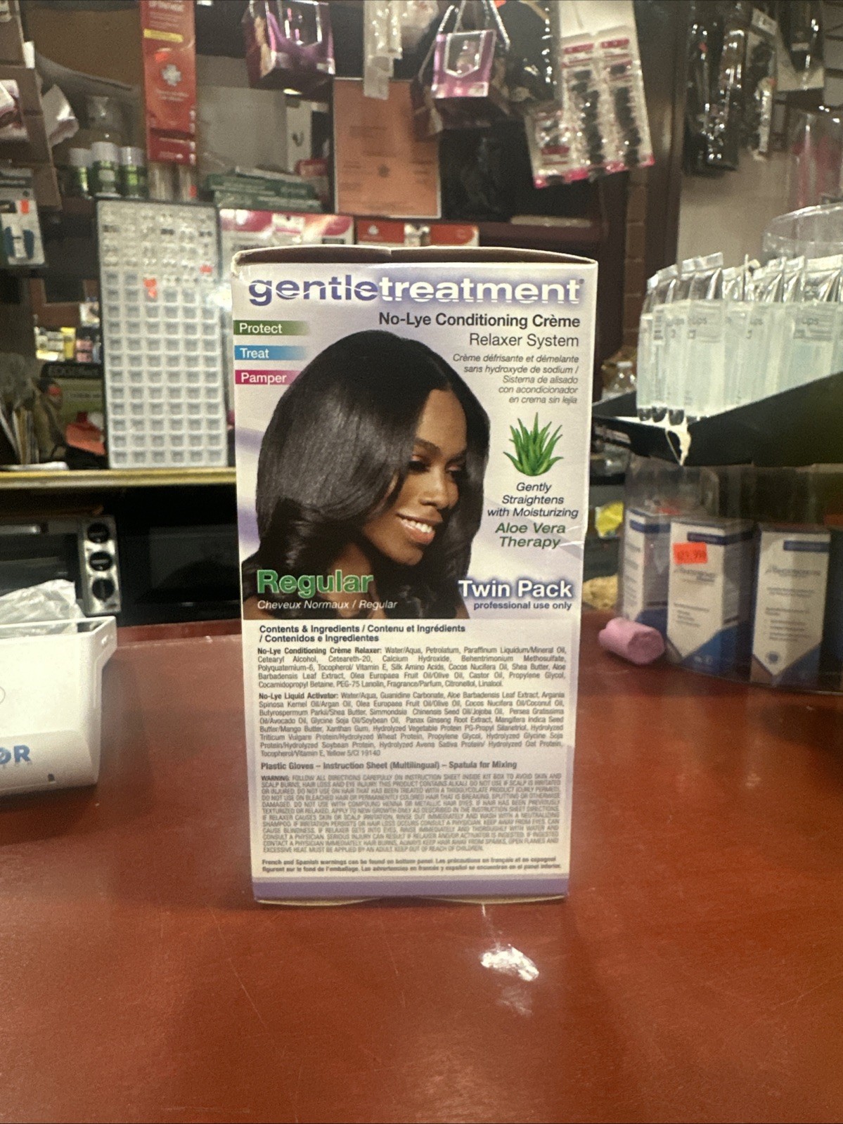 Gentle treatment Conditioning Relaxer System Twin Pack Regular(2 Application)