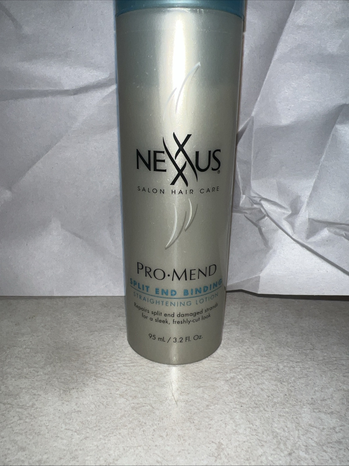 Nexxus Pro-Mend Split End Binding Straightening Lotion Styling Hair Treatment