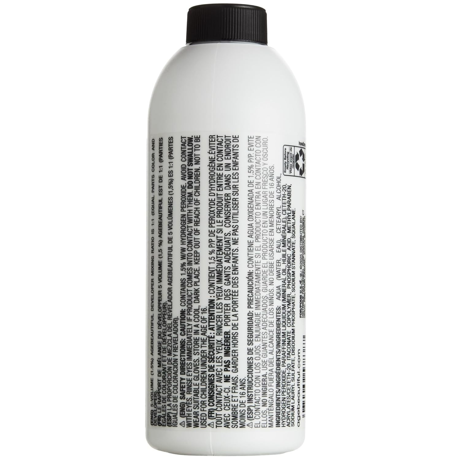 AGE beautiful Gentle Creme Hair Developers | For Permanent Hair Color Dyes, Tone