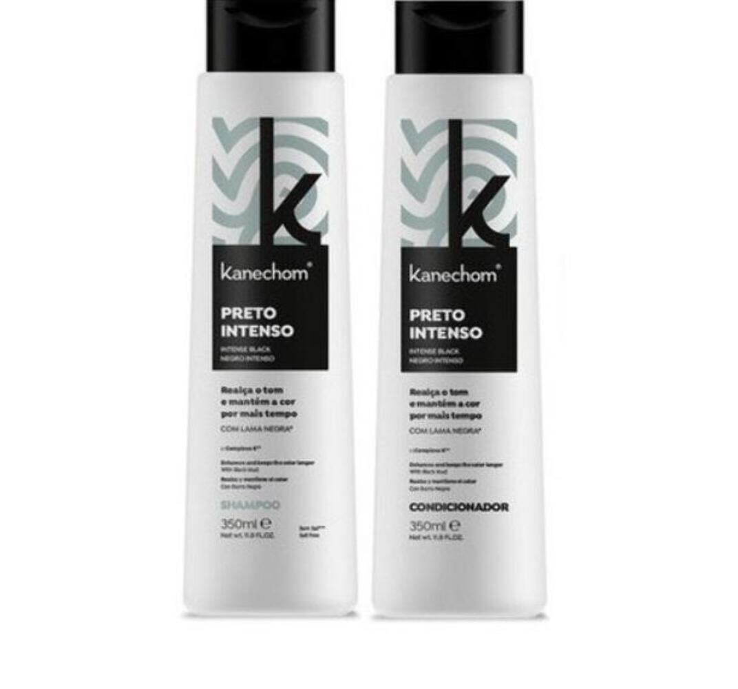 Intense Black Hair Dark Mud Color Highlight Maintenance Kit 2x350ml – Kanechom
