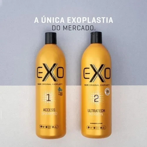 Ultratech Keratin Brazilian Exoplasty Smoothing 2x500ml – Exo Hair Professional
