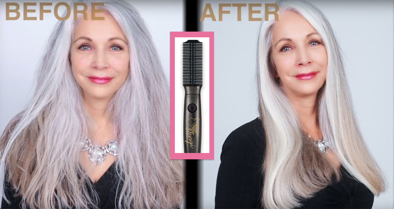 NO BURN Professional Hair Styling and Straightening Iron- Dengi Global
