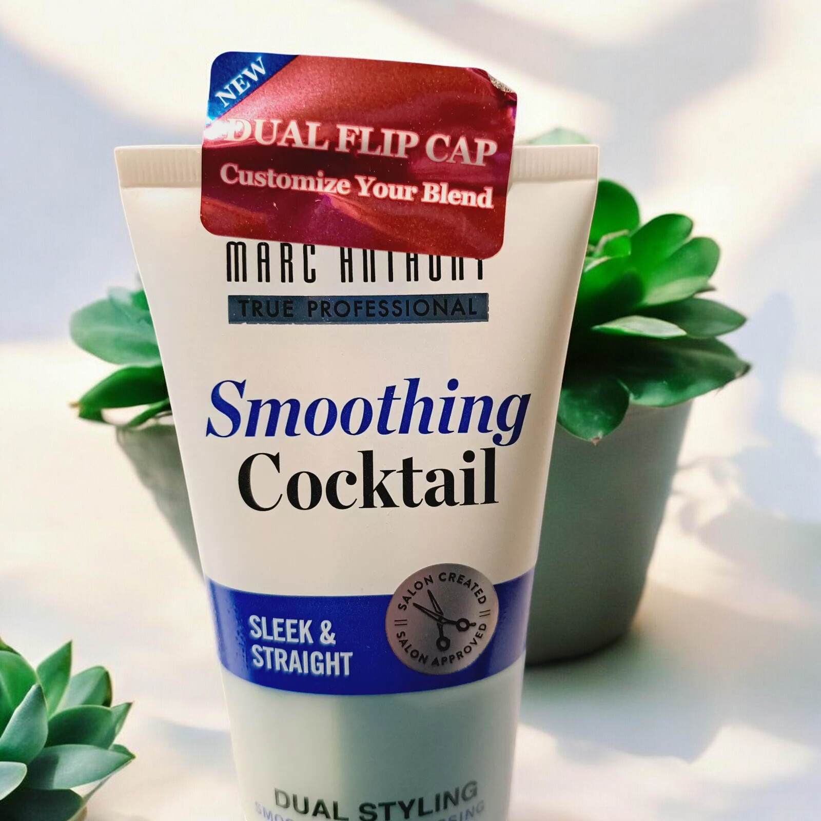 (2)Marc Anthony – Smoothing Cocktail Sleek & Straight Dual Styling 6.76 oz