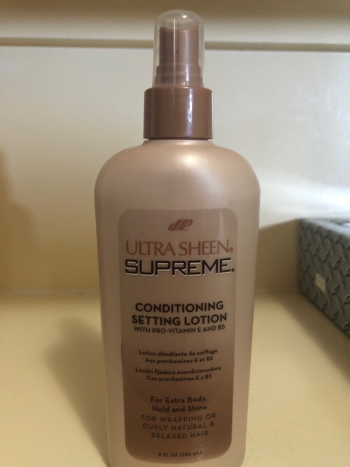 Ultra Sheen Supreme Conditioning Setting Lotion 8 Oz