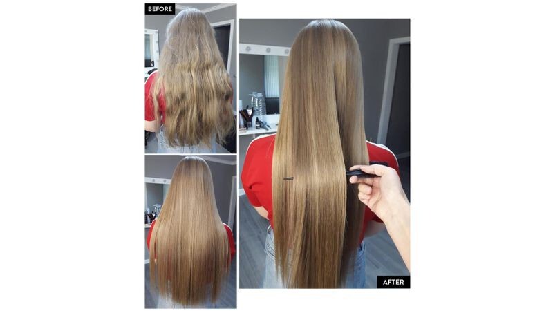 Salvatore Blue Gold Premium Brazilian Keratin Treatment Progressive Brush 2x1L