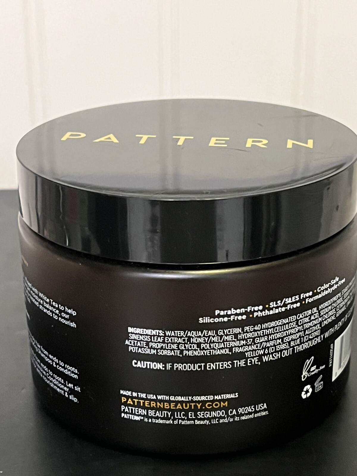 PATTERN Transition HAIR MASK / Conditioner (Fr Relaxed To Natural) 11oz BN