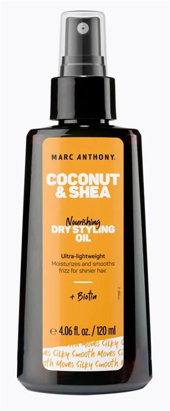 (2 PACK) Marc Anthony Coconut & Shea Dry Styling Oil 4.06 Ounce Pump