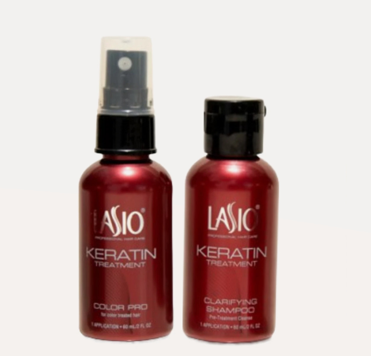 Lasio Solo Keratin Treatment Kit- Color Pro Formula, 2 fl oz
