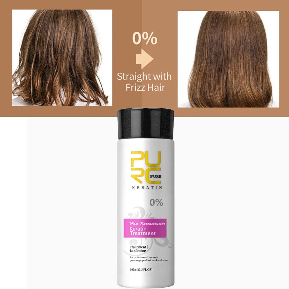 Free Formaldehyde Brazilian Keratin Dry Frizzy Damaged Hair Care Straightening