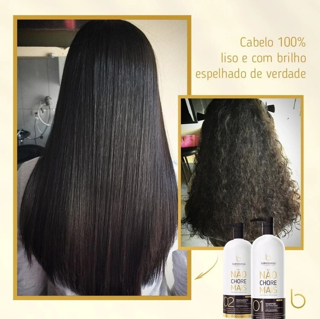 Borabella Dont Cry Anymore Brazilian Keratin Hair Straightening 2×1