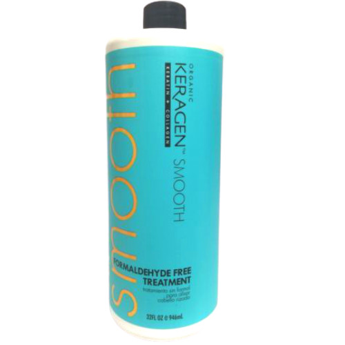 Organic Keragen Smooth Keratin Formaldehyde Free Treatment 32 oz / 448 ml