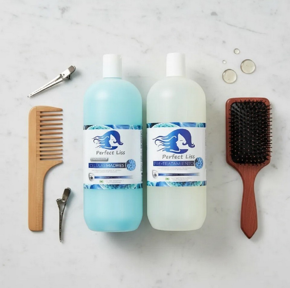 CIRUGIA CAPILAR PERFECT LISS SISTEMA DE ALISADO CAPILAR CELULAS MADRES KIT