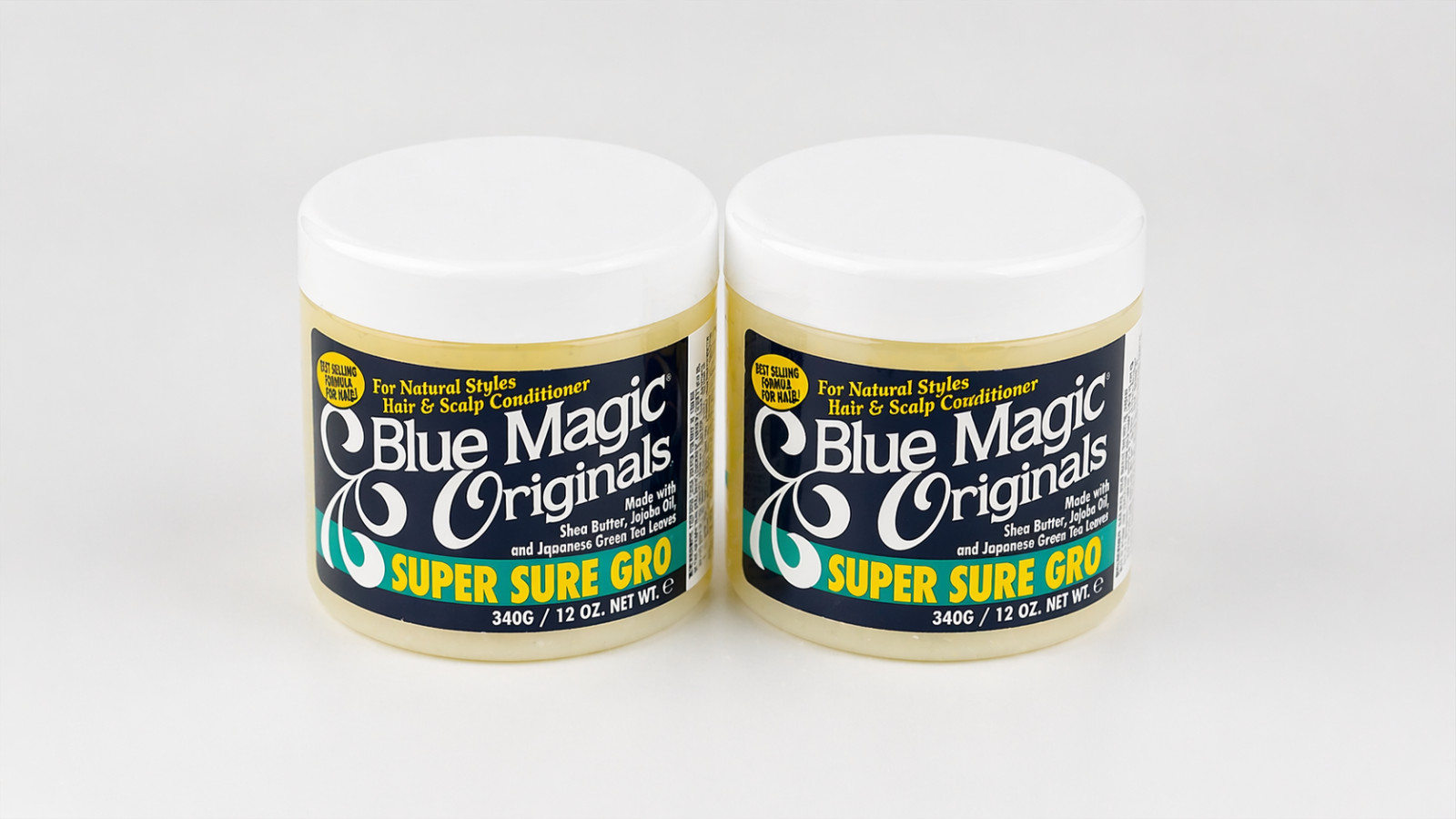 Blue Magic Orginal Super Sure Gro 100% Natural Hair & Scalp Conditioner