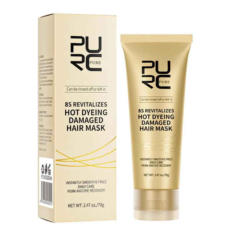 Hair Mask Keratin Straightening Repair Damaged Frizy Treatment Soft Smoothing