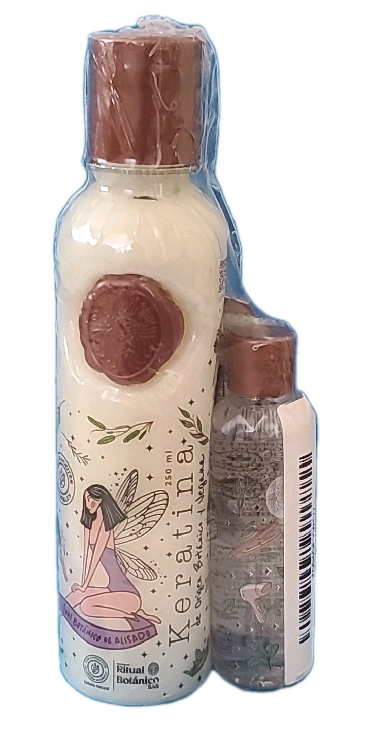 Ritual Botanico • Organic and Vegan • KERATIN KIT 250 mL • NEW & SEALED