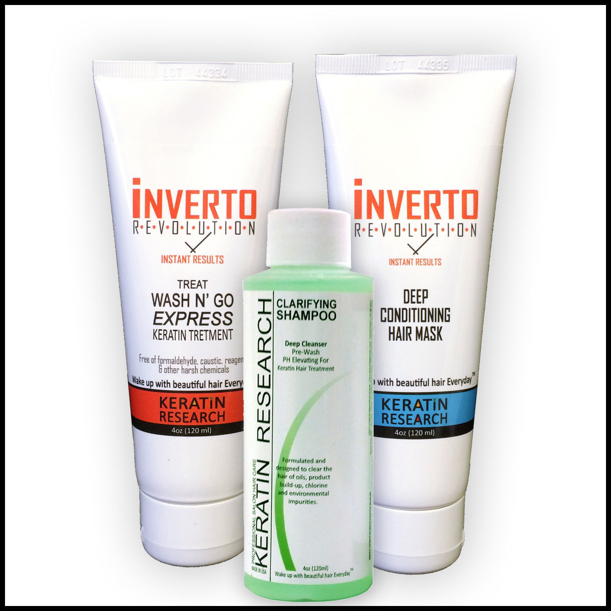 Formaldehyde Free Brazilian Blowout Keratin Hair Treatment Kit 4oz with Mask