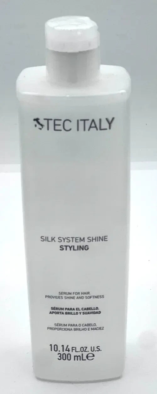 Tec Italy Silk System Shine Treatment – Shine & Softness Serum for hair 10.1 oz