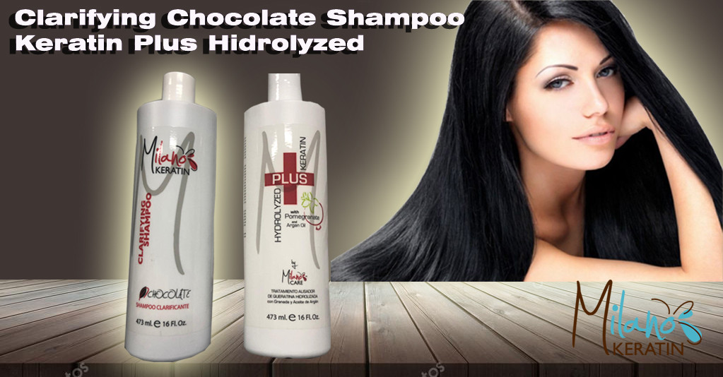 MILANO CARE KERATIN Clarifying Shampoo & Hydrolyzed Plus 16 OZ
