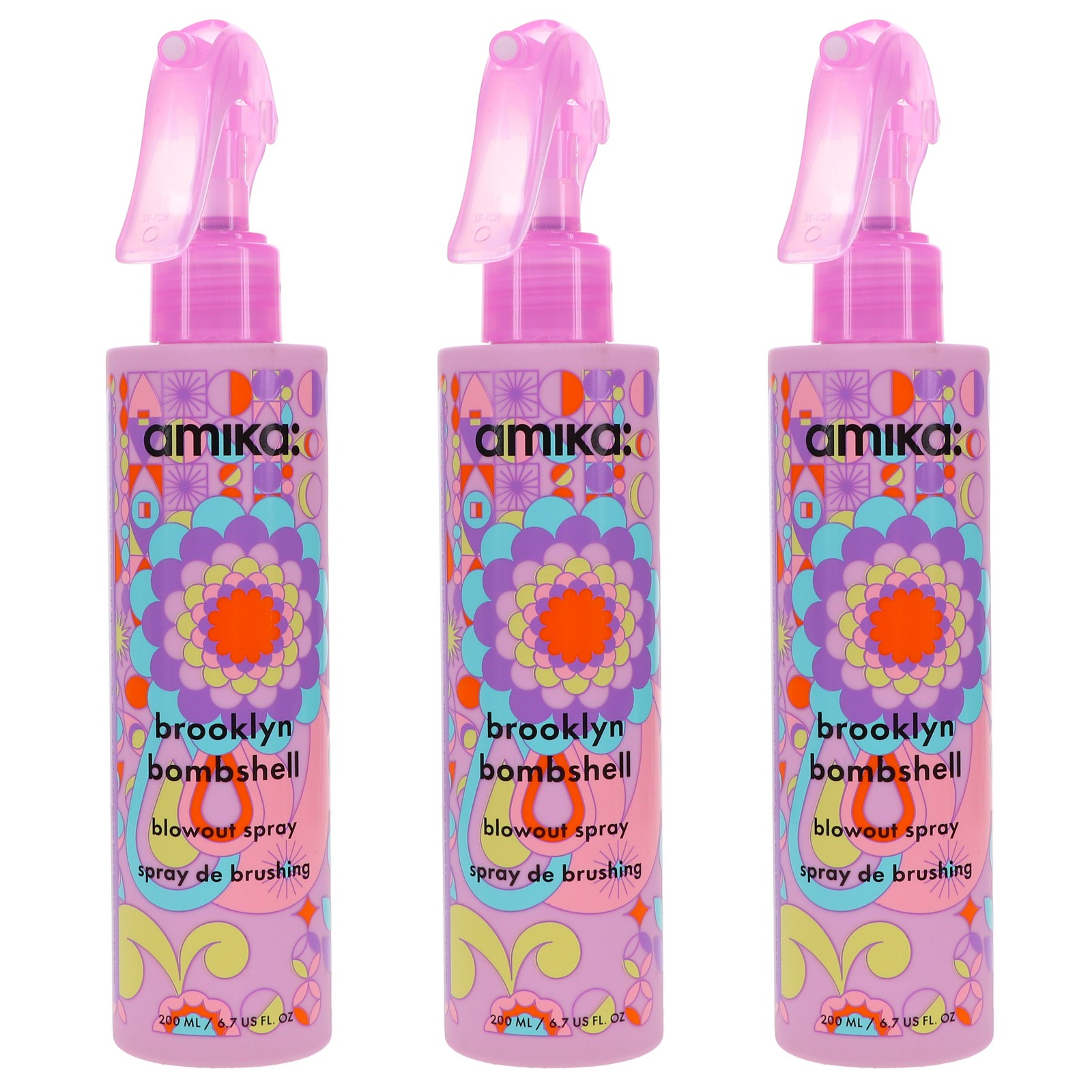 Amika Brooklyn Bombshell Blowout Volume Spray 6.7 oz 3 Pack