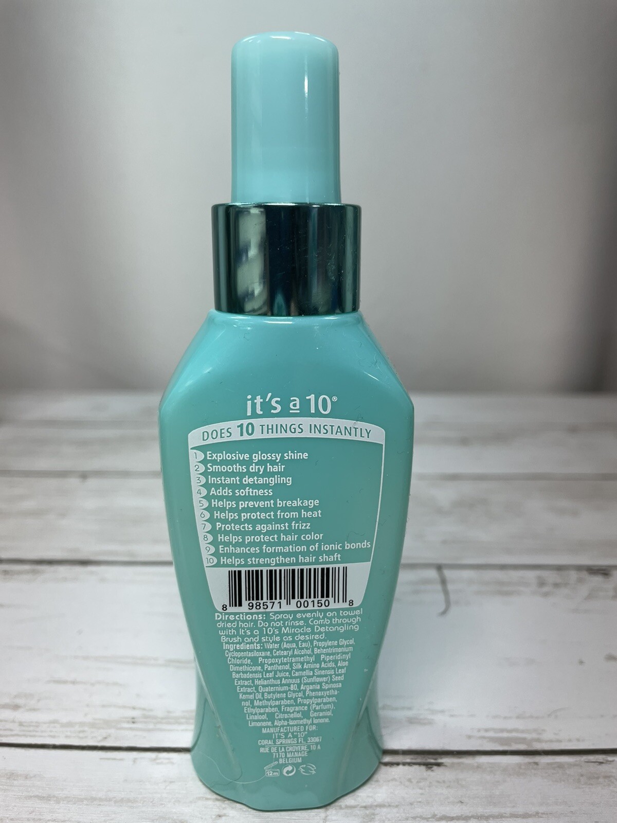 It’s a 10 Blow Dry Miracle Glossing Leave-in Treatment 4 oz/120 ml – NEW