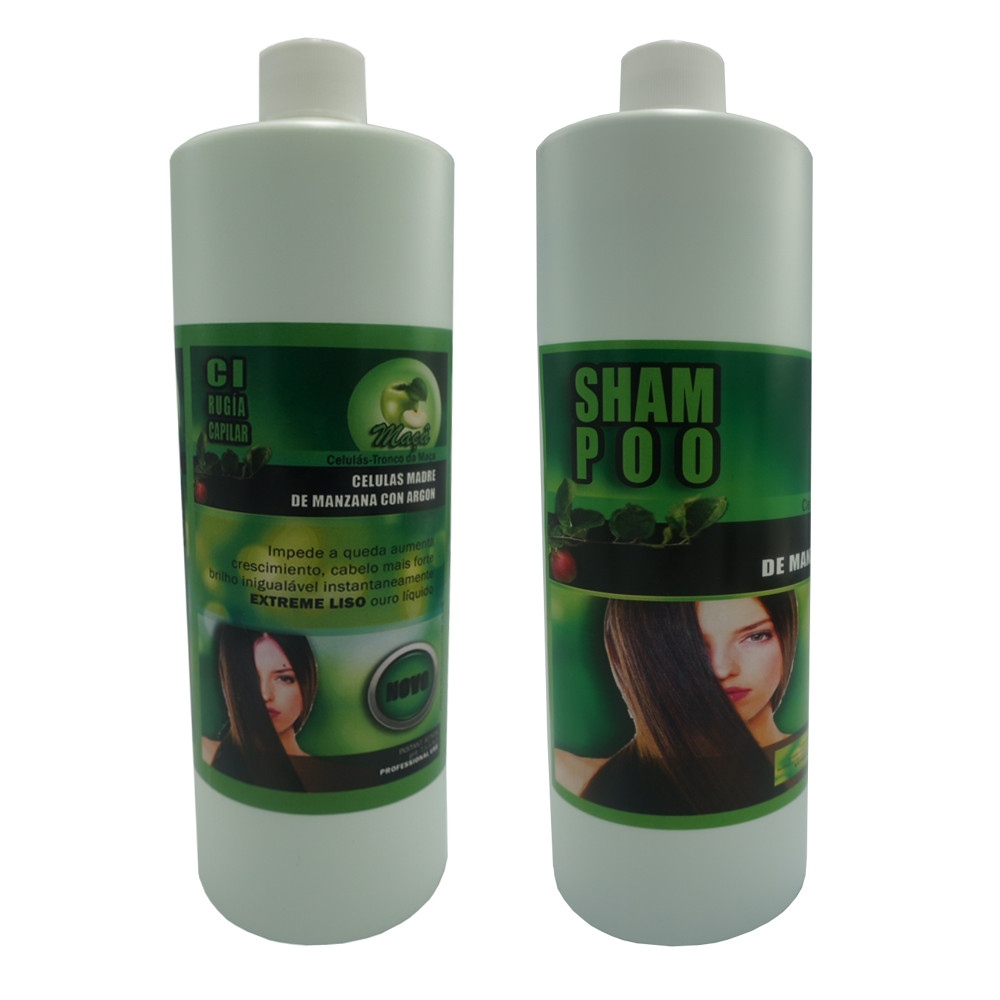 Brazilian keratin treatment 16 oz + Shampoo Cirugia Capilar de Celulas Madres