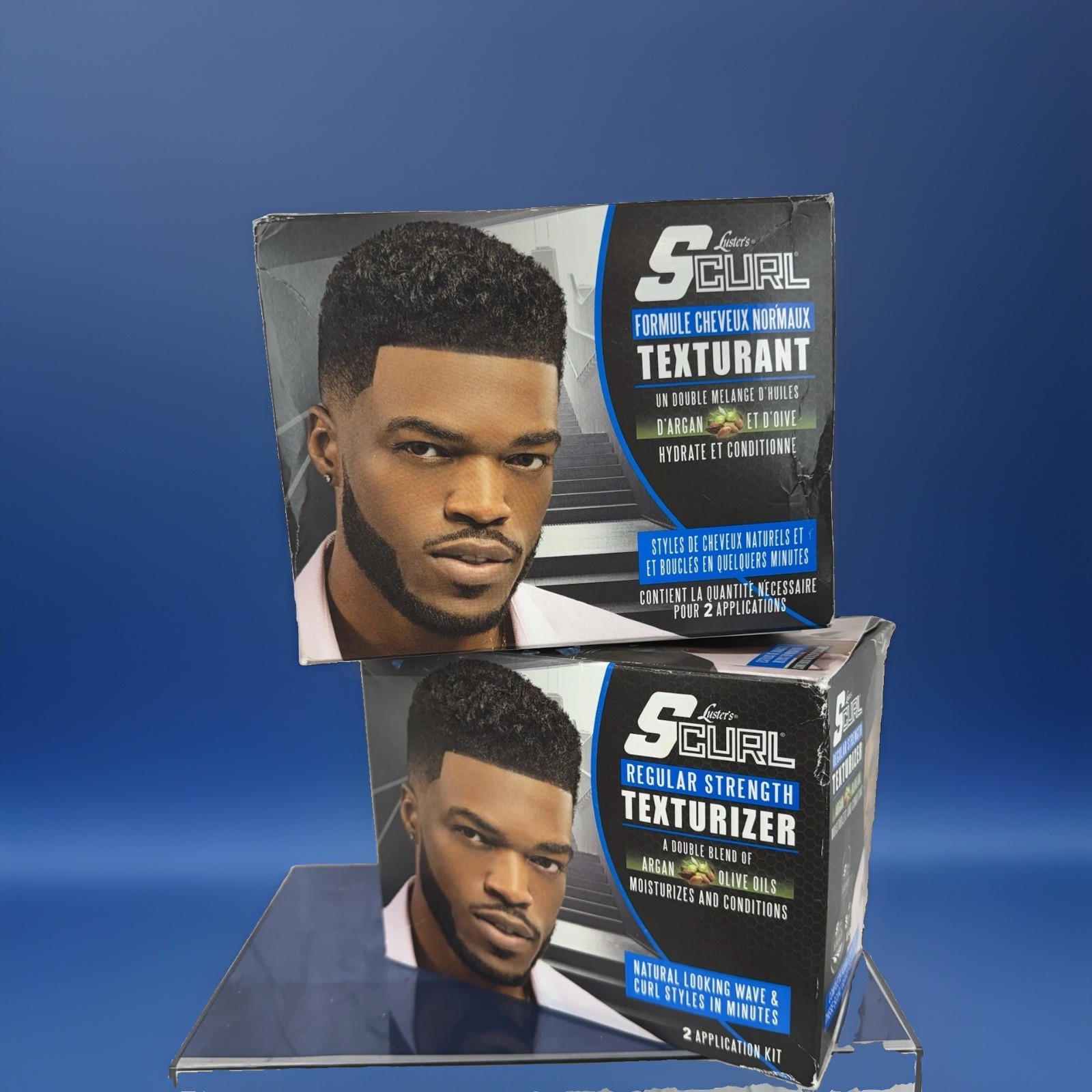 Lot Of 2 SCurl Texturizer Kit Regular Strength 2 Applications Each