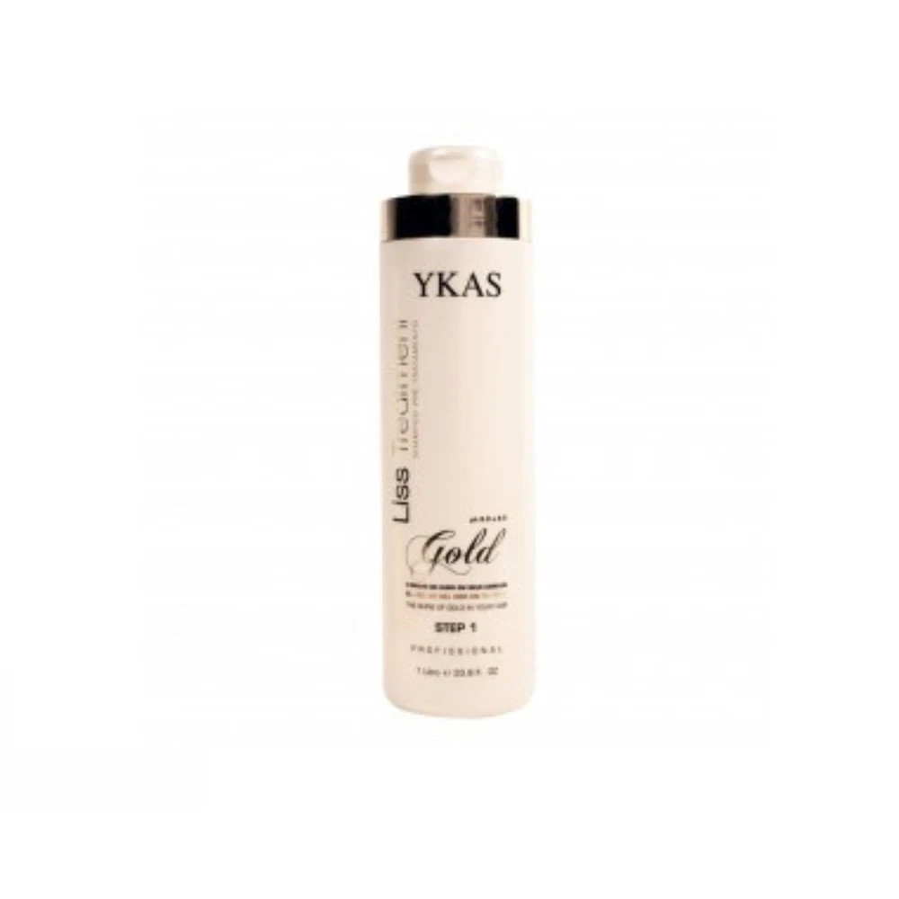 YKAS Gold Liss Brazilian Keratin Hair Straightening Kit 2x1L