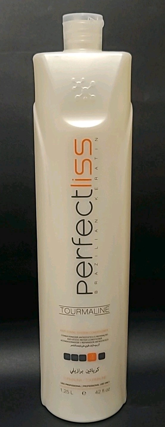 CONDITIONER • ANTI-STATIC SYSTEM Perfectliss TOURMALINE Brazilian KERATIN 1.25 L