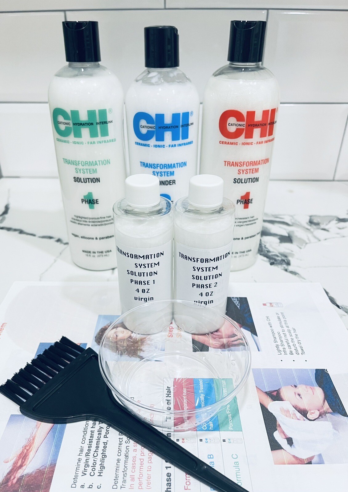 Chi Transformation System Formula A & B Phase 1&2 different formulas kit 4 oz