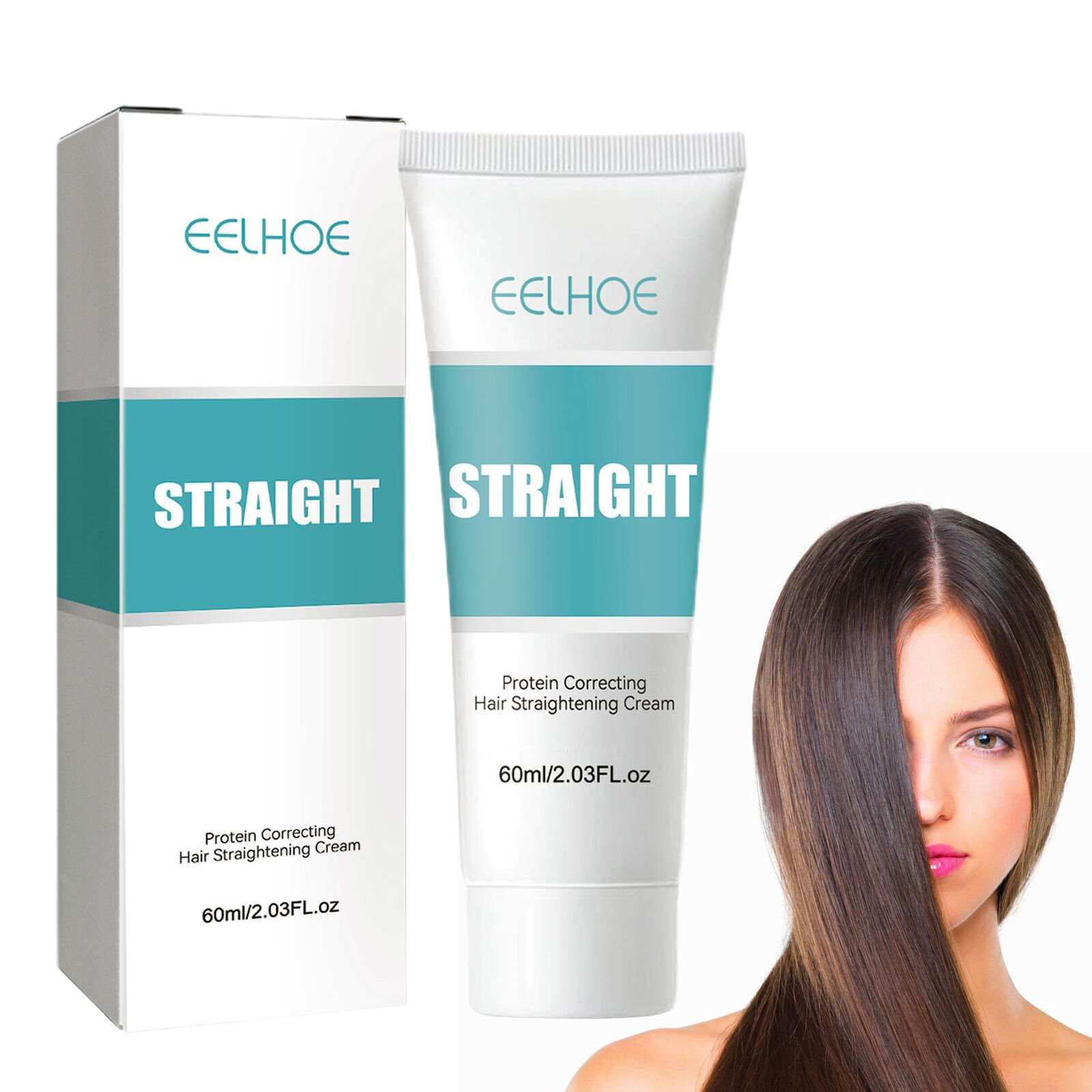 Protein Hair Straightening Cream Silk & Gloss Hair Straightening Cream 60ml USA