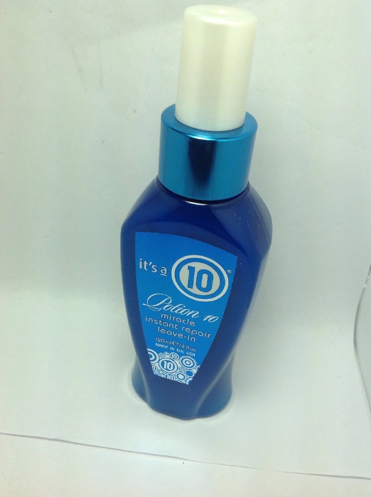 It’s A10 Potion 10 Miracle Instant Repair Leave-In Travel Size(4floz/120 mL)NWOB