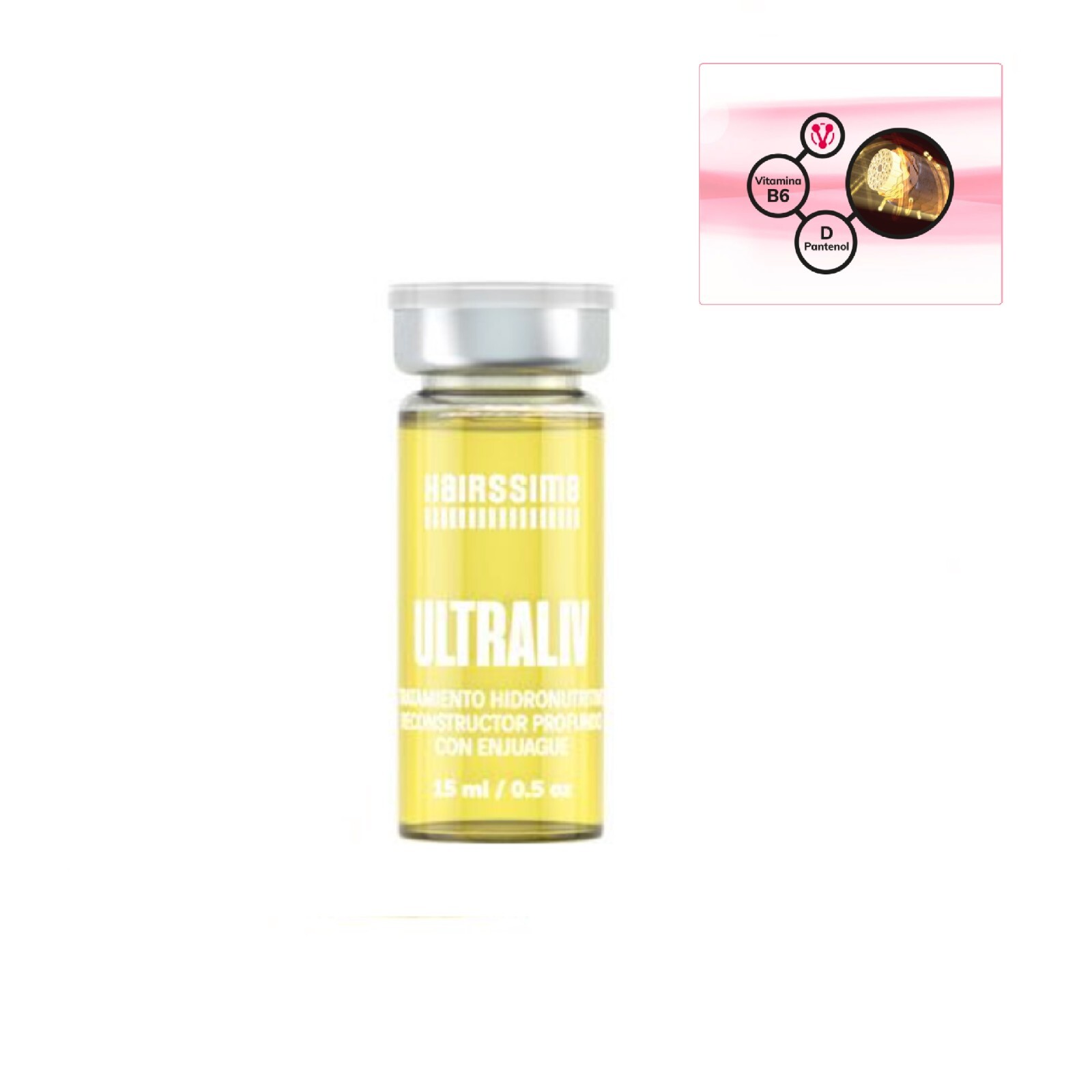 ULTRALIV VITAMIN COMPLEX AMPOULE HAIR BOTX SHOCK NUTRITIVO REPAIR X 15cc