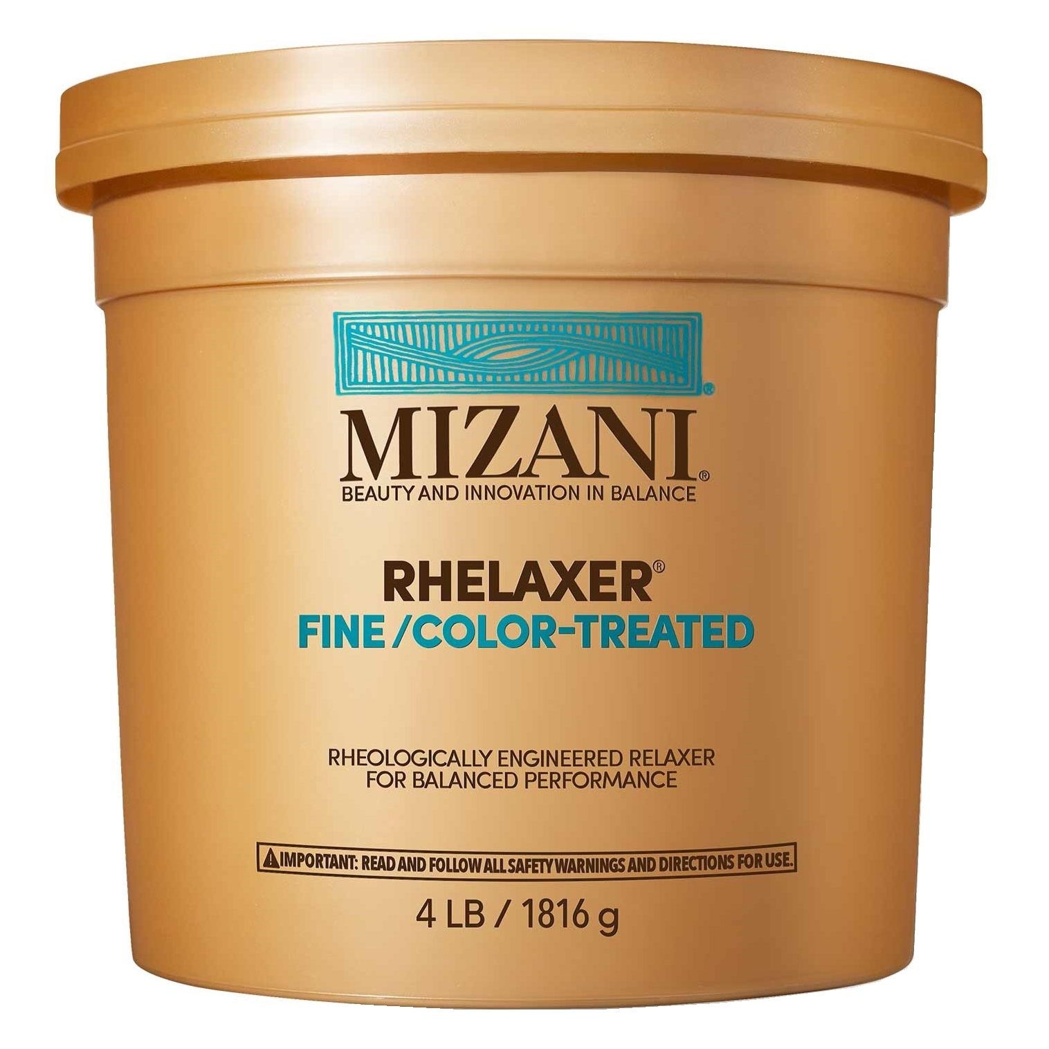 Mizani Classic Relaxer Fine Color Treated 4 Lbs|Pack of 2