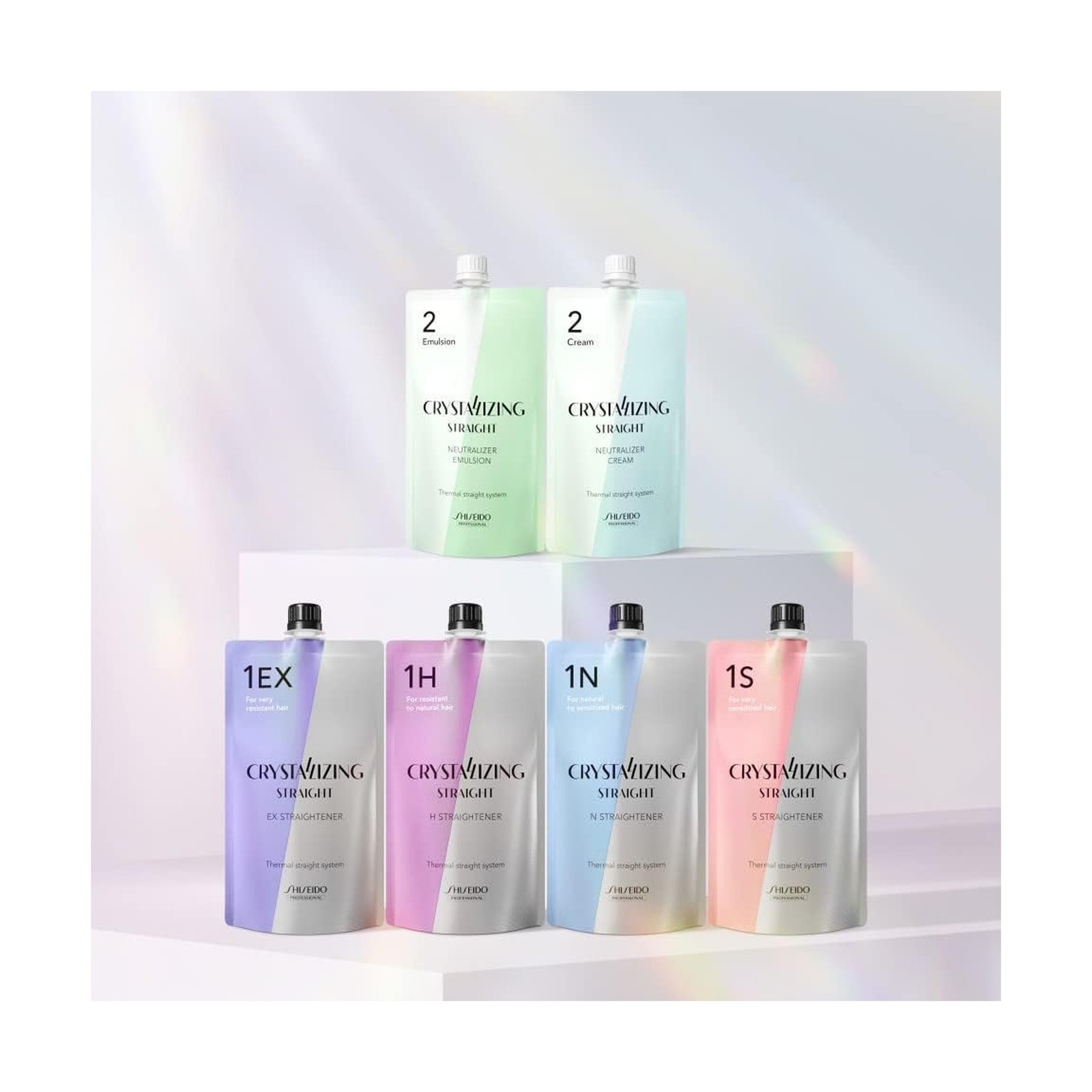 Japanese Hair Rebonding Straightening Permanent Crystallizing Straight Hair S…