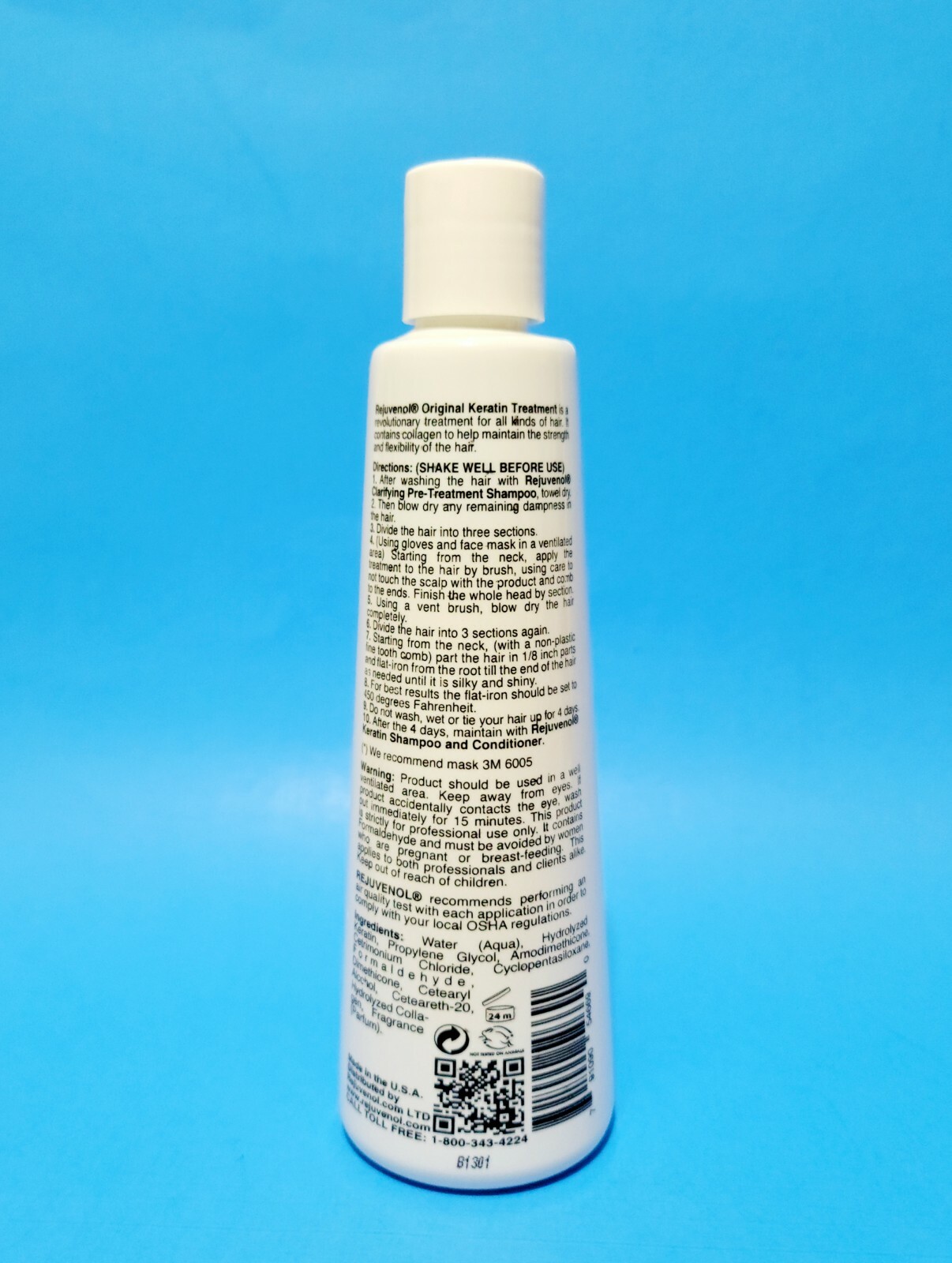 Rejuvenol Original Keratin Treatment 10 Oz