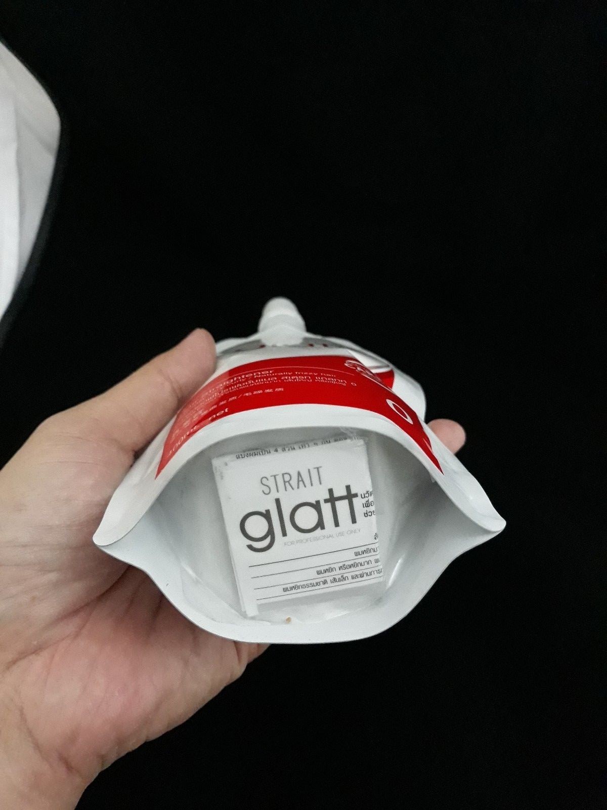 Perm Straightener Cream Colored Porous Hair Schwarzkopf Glatt No.2 400ml Salon