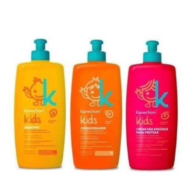 Kids Daily Home Care Proteins Moisturizing Treatment Hair Kit 3x300ml – Kanechom