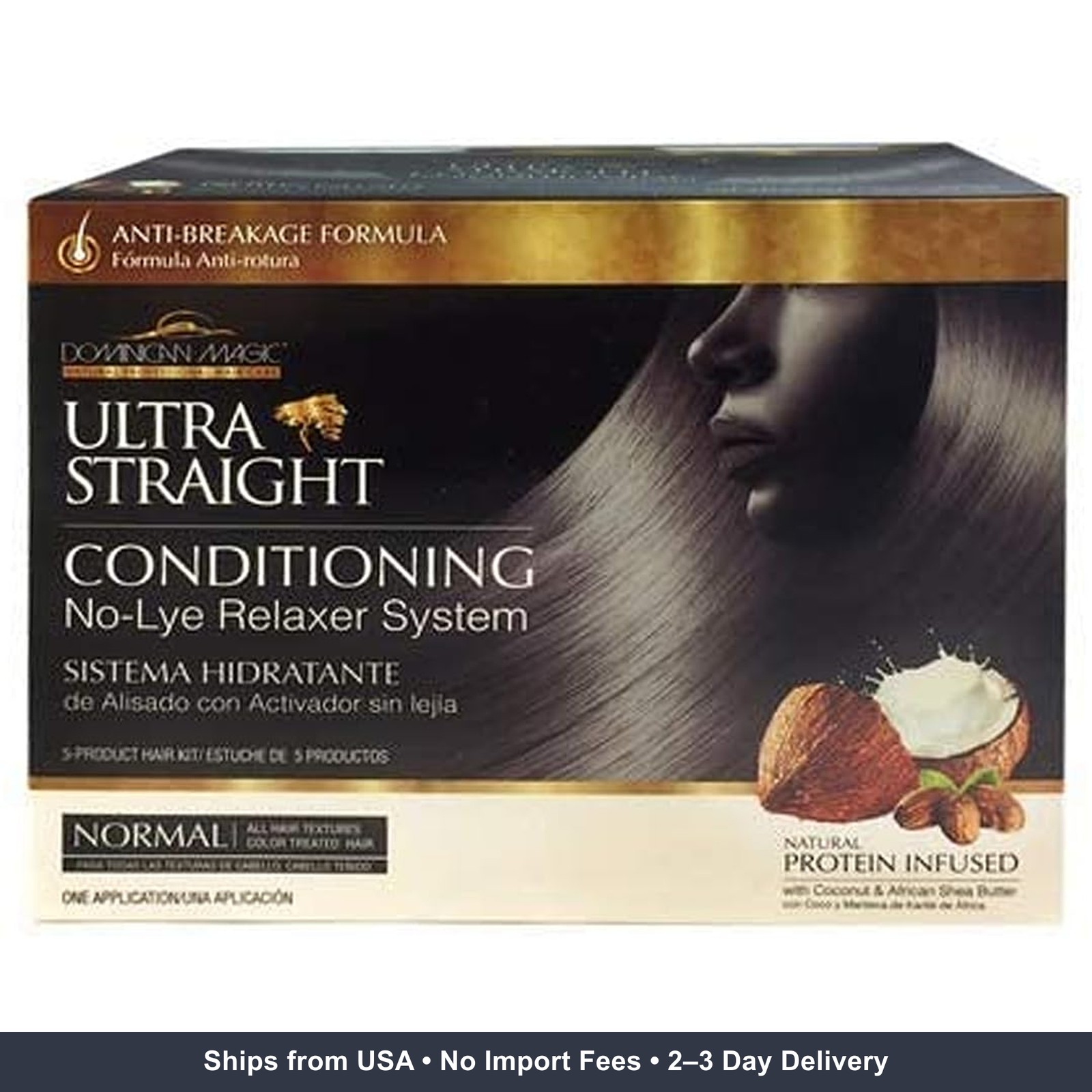Dominican Magic Ultra Straight No Lye Relaxer – Professional Hair Relaxer System