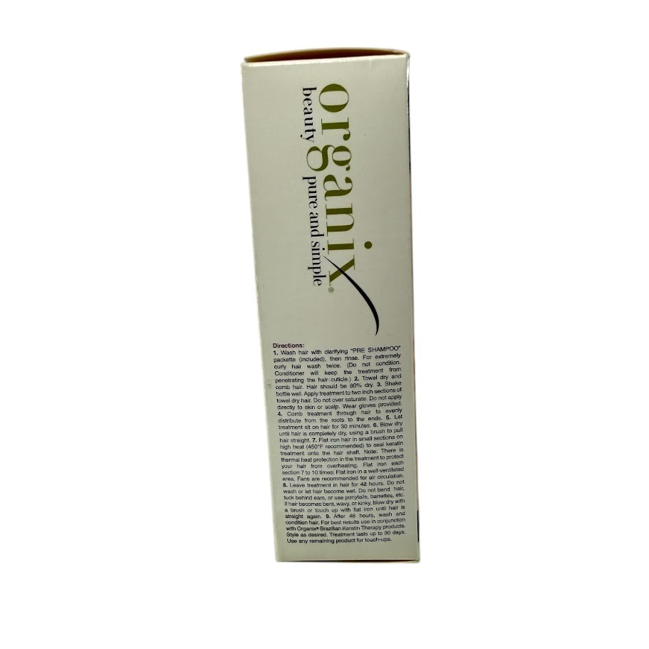 OGX Organix Ever Straight Brazilian Keratin Therapy 30 Day Smoothing Treatment