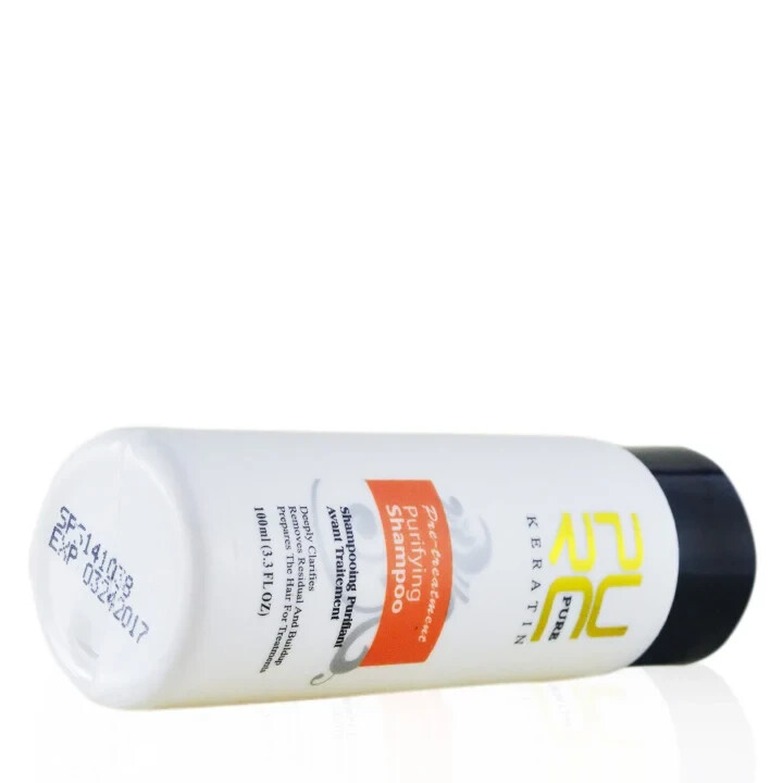 PURC 5% Straightening Treatment Curly Hair Brazilian Keratin Shampoo 100ml set