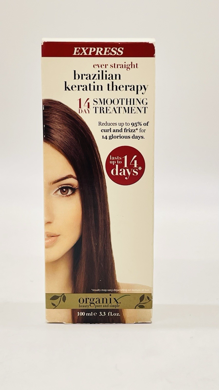 Express Ever Straight Brazilian Keratin Therapy 14 Day Smoothing Treatment