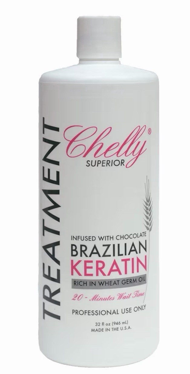 CHELLY SUPERIOR BRAZILIAN KERATIN TREATMENT. 32oz ,Made in U.S.A